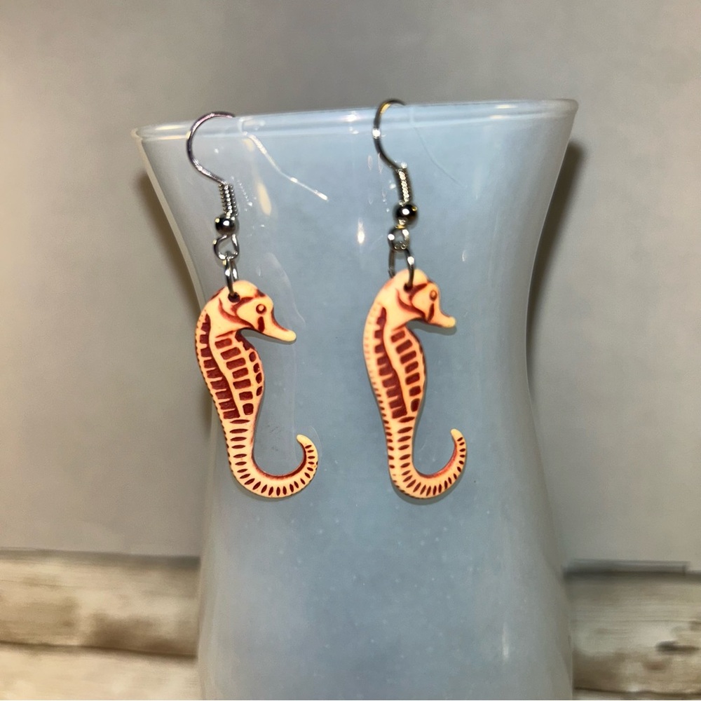 Seahorse Handmade Dangle Earrings